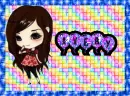 Avery text with chibi girl