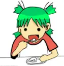 Yotsuba eating really fast