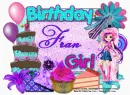 Happy Birthday  Fran
