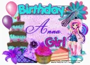 Happy Birthday  Anna
