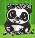 So cute text with Ramesh