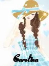 Kawaii girl with Carolina 