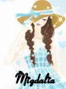 Kawaii girl with Migdalia