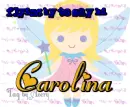 Flying by to say hi text with Carolina 