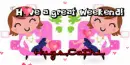 Have a great weekend text (2nd version) with Cathi