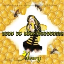 Life is bee-you-tiful text with Avery 