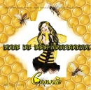Life is bee-you-tiful text with Connie