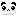 A cute panda :3.
