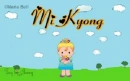 Mi Kyong  text with girl in spring
