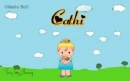 Cathi text with girl in spring