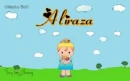 Aliraza text with girl in spring