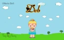 Deb text with girl in spring