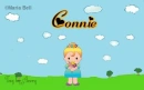 Connie text with girl in spring