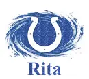 Indianapolis Colts Logo Swirl - Rita