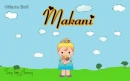 Makani text with girl in spring