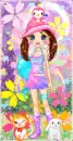 Cute doll with animals