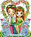 Cute doll couple