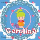Carolina text with girl with hearts