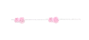 pink rose divider