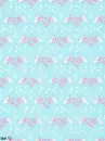 Angel wing blue background