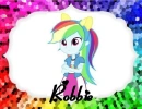 Robbie text with equestria girl