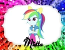 Mietta text with equestria girl