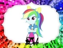Deb text with equestria girl