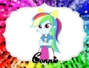 Connie text with equestria girl