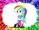 Linda text with equestria girl