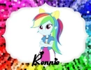 Rennie text with equestria girl