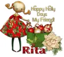 Happy Holly Days- Rita