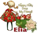 Happy Holly Days- Elia
