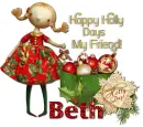 Happy Holly Days-Beth