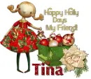 Happy Holly Days- Tina