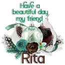 Feathery Christmas- Rita