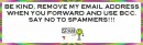 STOP SPAMMERS!!!