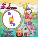 Happy birthday Sabeen
