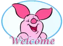 piglet welcome