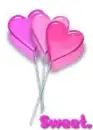 pink sweet lolly pops