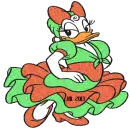 Daisy Duck.............Dancing.....................3