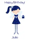 Sapphire Birthday - Julie
