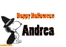 Snoopy Halloween - Andrea