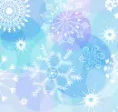 Background - Winter Snowflakes