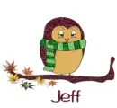Autumn Boy Owl - Jeff - for Pami