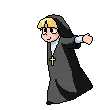 Happy  Nun