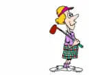 Golf Lady