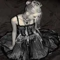 Victorian goth princess