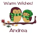Autumn Owls - Andrea