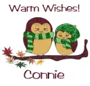Autumn Owls - Connie