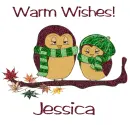 Autumn Owls - Jessica